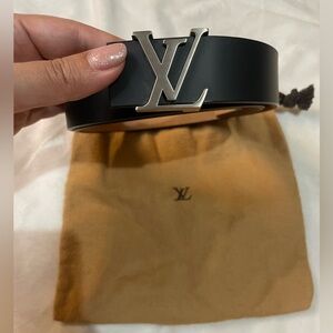 Louis Vuitton Black LV Initial Belt 🖤